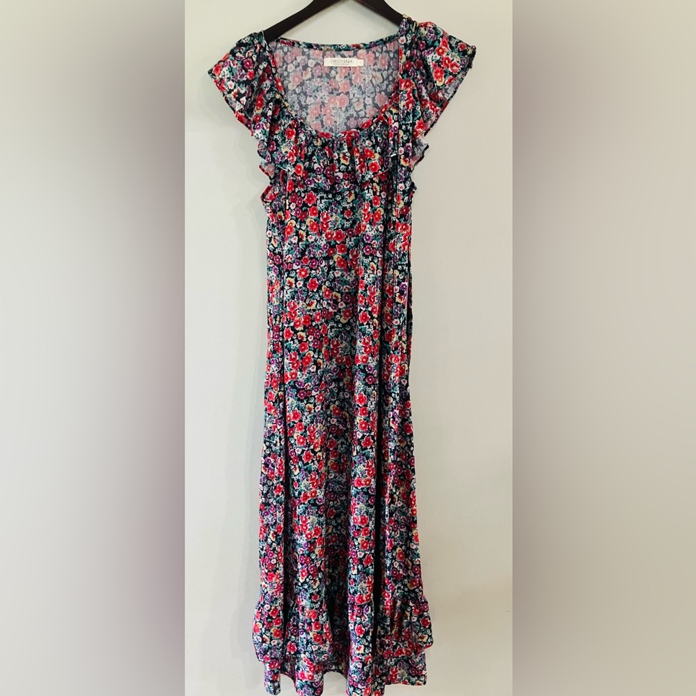 Christy Dawn Colette Dress in Berry Wildflower